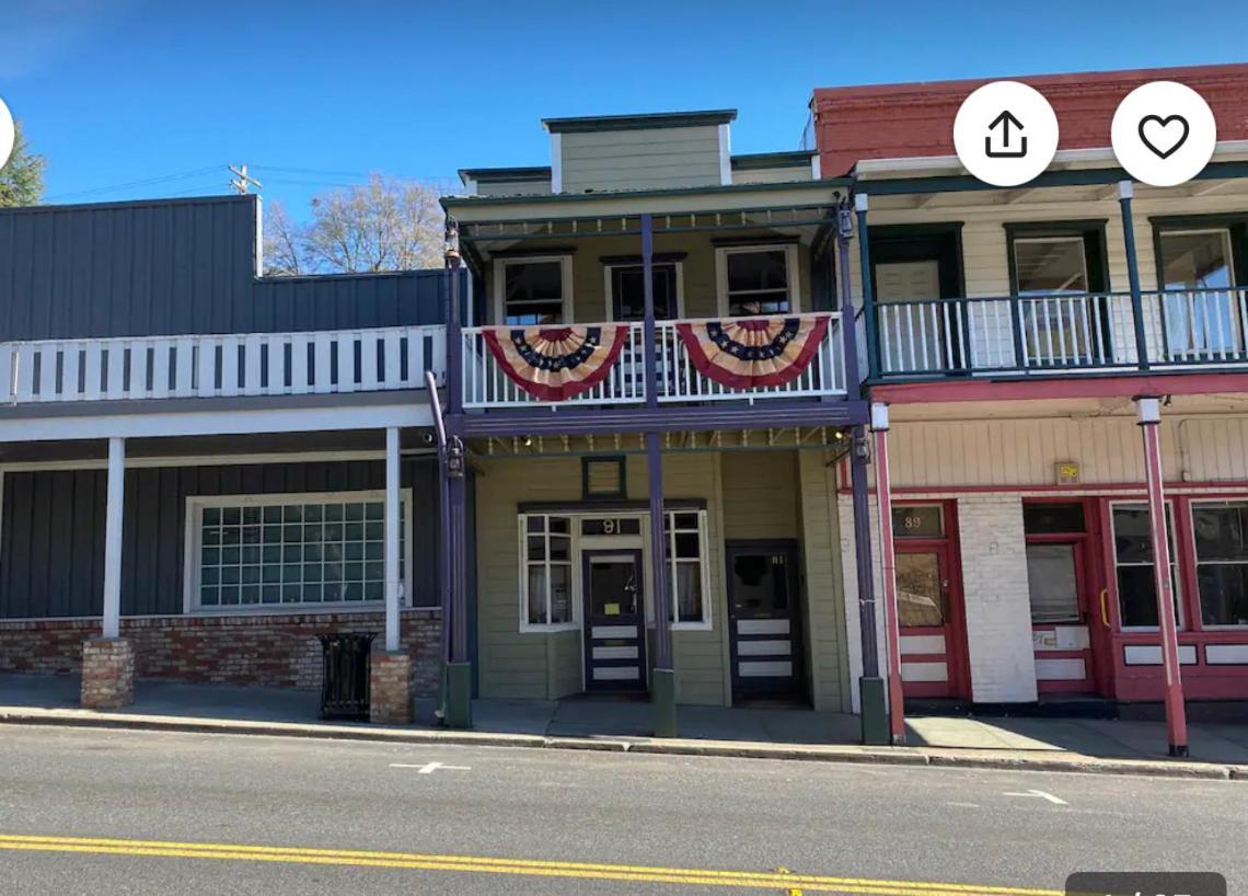 Historic Washington St Balcony Apartment โซโนรา ภายนอก รูปภาพ